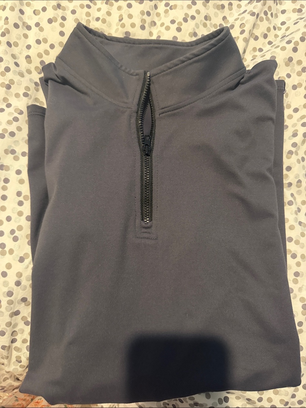 Threads 4 Thought Men's Charcoal Gray Quarter-Zip Pullover
